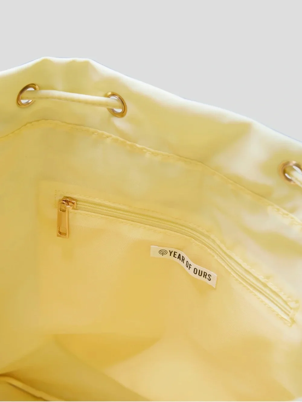 Year of Ours Baby Yellow YOS X FFF BACKPACK
